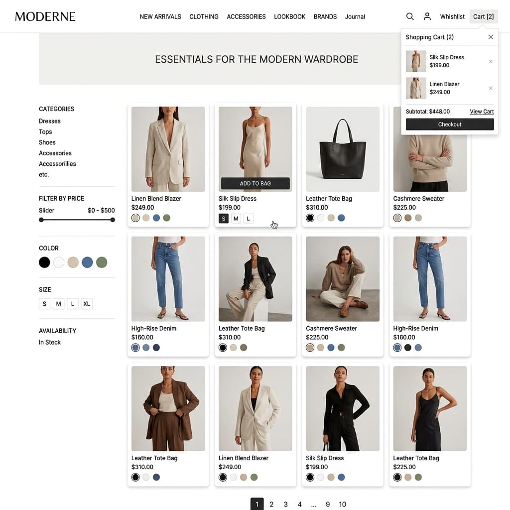 Moderne Fashion Store
